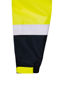 Picture of Bisley Two Tone Taped Hi Vis Rain Shell Jacket BJ6966T