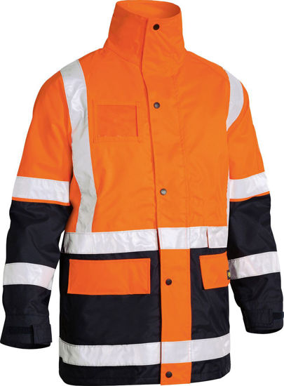 Picture of Bisley 5 In 1 Rain Jacket BK6975