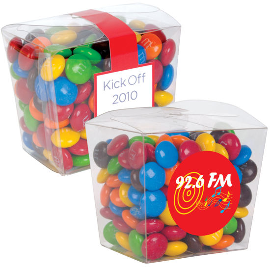 Picture of M&M's in Clear Mini Noodle Box LL33022
