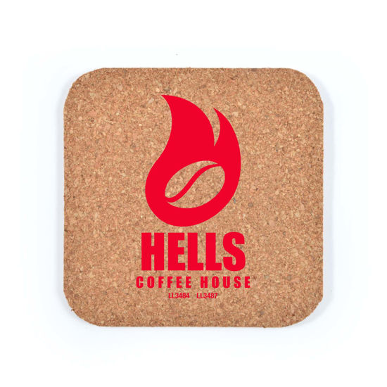 Picture of Villa Cork Square Coaster LL3484
