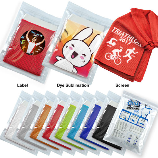 Picture of Chill Cooling Towel in Pouch LL8370