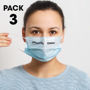 Picture of 3 Pack - Disposable Face Masks LL8887