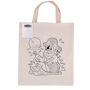 Picture of Colouring Short Handle Calico Bag & Crayons LL5522