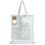 Picture of Colouring Short Handle Cotton Bag & Pencils LL5523