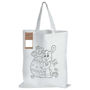 Picture of Colouring Short Handle Cotton Bag & Pencils LL5523