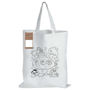 Picture of Colouring Short Handle Cotton Bag & Pencils LL5523
