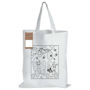 Picture of Colouring Short Handle Cotton Bag & Pencils LL5523