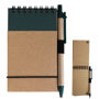 Picture of Tradie Cardboard Notebook with Pen LL8334