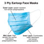 Picture of 10 Pack - Disposable Face Masks LL8886